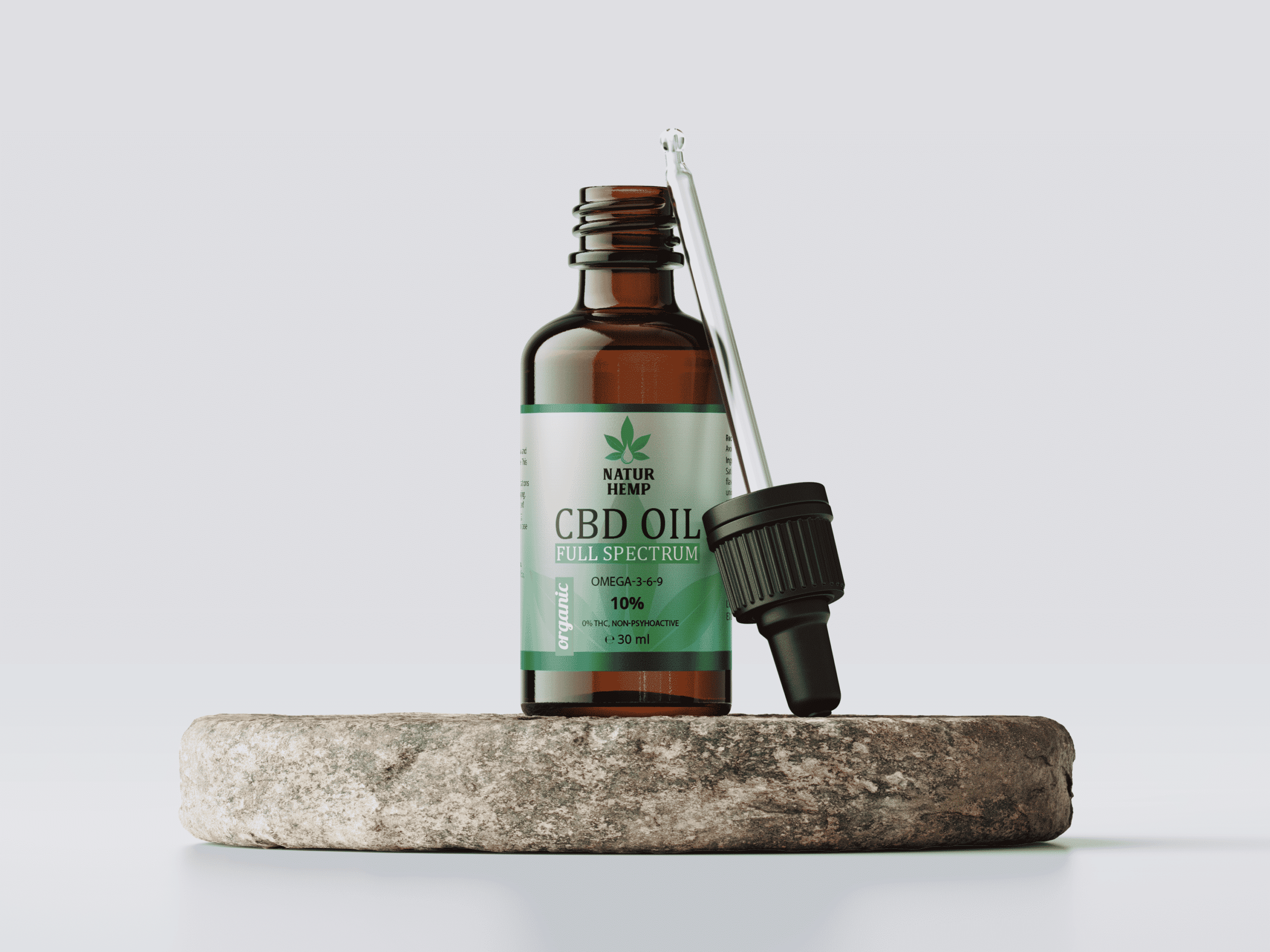 NATUR HEMP, ULEI CBD 10% ORGANIC, 30 ML