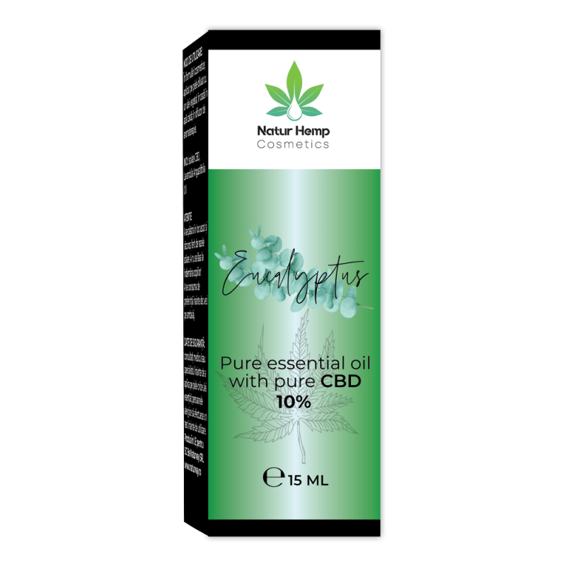 ULEI ESENTIAL DE EUCALIPT BIO CU 10% CBD