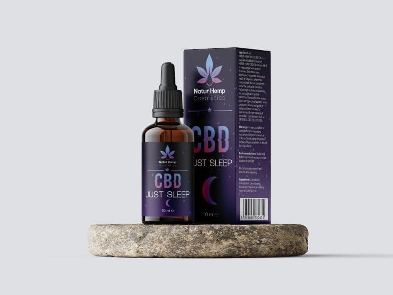 NATUR HEMP, JUST SLEEP CBD 20%, 10 ML