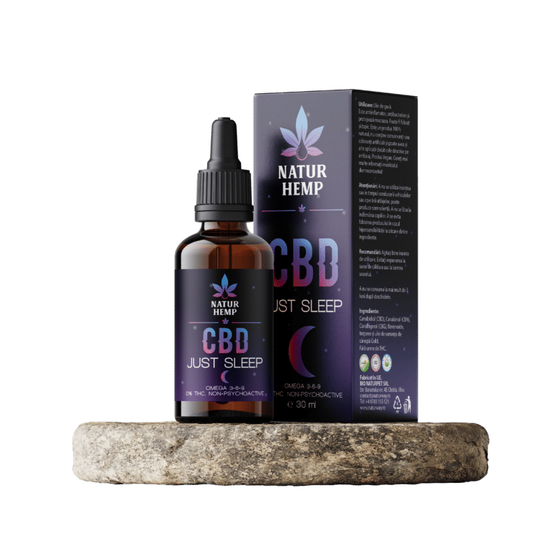 NATUR HEMP, JUST SLEEP CBD 20%, 30 ML