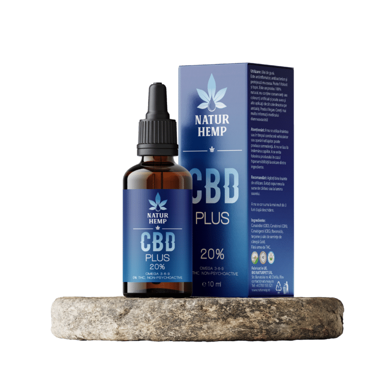 NATUR HEMP, CBD PLUS 20%, 10 ML